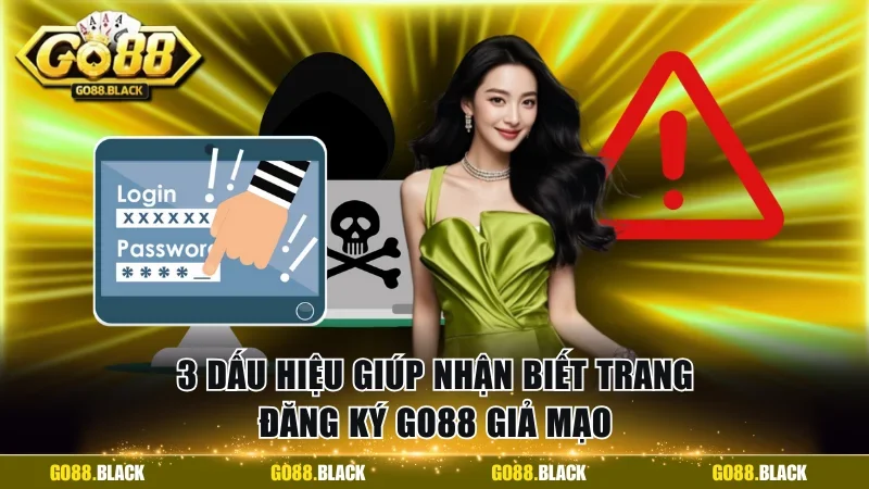 3 dấu hiệu giúp nhận biết trang đăng ký GO88 giả mạo