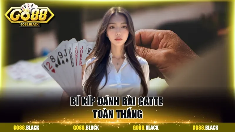 Bí kíp đánh bài Catte toàn thắng tại cổng game GO88
