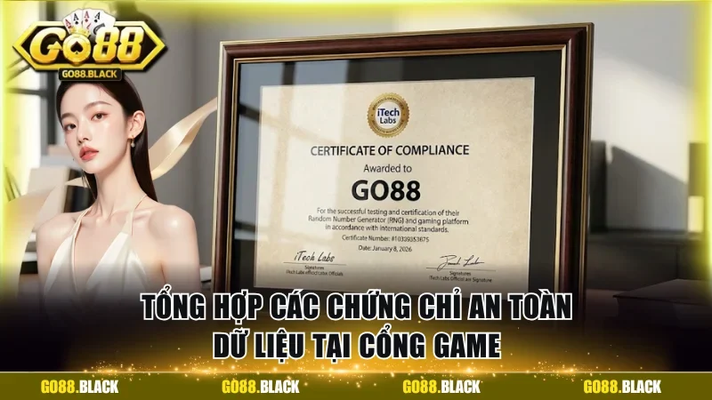 Tổng hợp các chứng chỉ an toàn dữ liệu tại cổng game